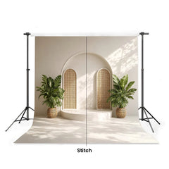 LB1660 Tropical Archway Retreat Maternity Backdrop