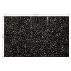 LB1668F Dark Black Stone Texture Backdrop