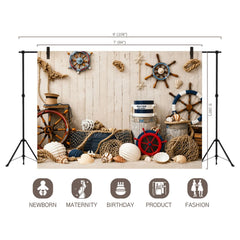 LB1671C Sailor Theme Floor & Wall Duodrop (2 Pcs)