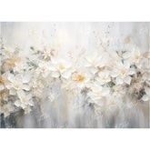 LB1679 Foggy Grey Floral Backdrop