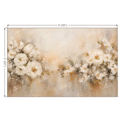 LB1681 Driftwood Floral Backdrop
