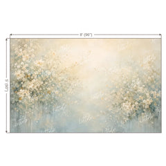 LB1688 Pearl Bush Floral Backdrop