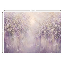 LB1690 Dreamy Lavender Blooms Backdrop
