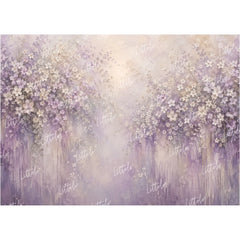 LB1690 Dreamy Lavender Blooms Backdrop