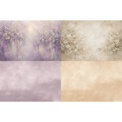 LB1701 Dreamy Blossom Newborn Backdrop Combo