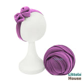 Baby Neutral Jersey Wrap With Hairband SR091 | NB | Valentino