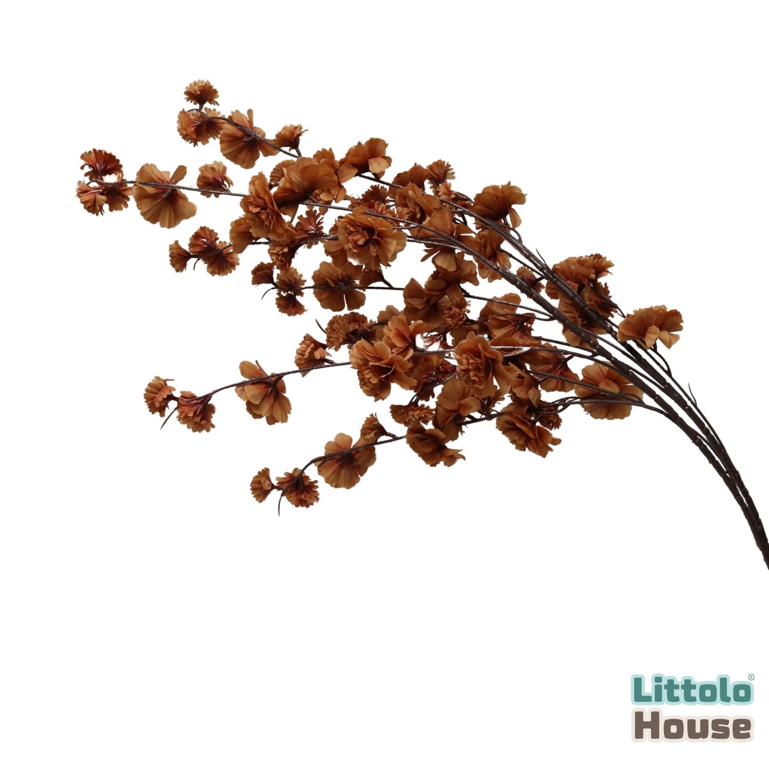 Artificial Crepe Myrtle Plant Stick F098 | Pack of 1 | Brown