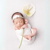 Artificial Anthurium Flower Stick F100 | Pack of 2 | White