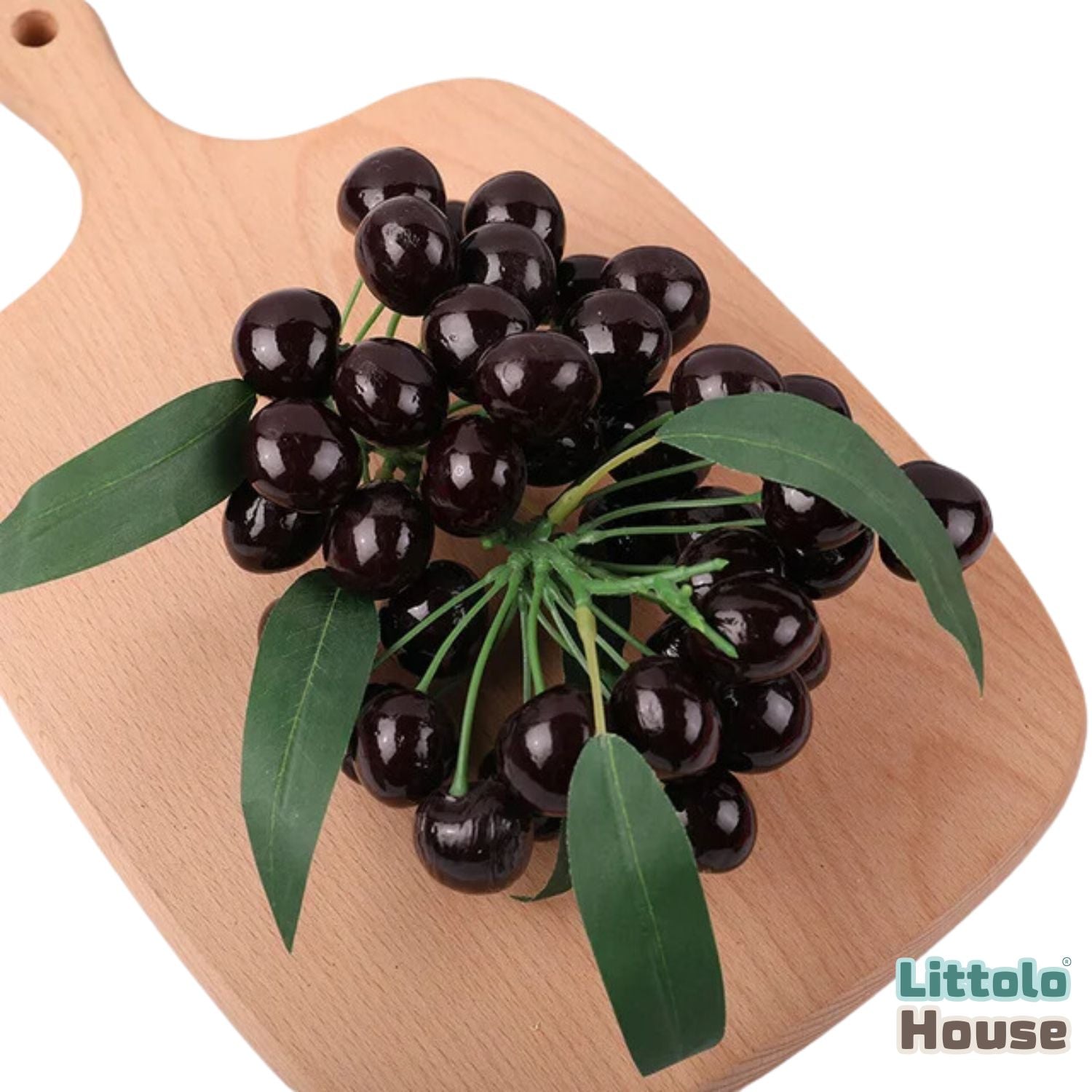 Artificial Berries Bunch F107 | Bunch of 1 | Black