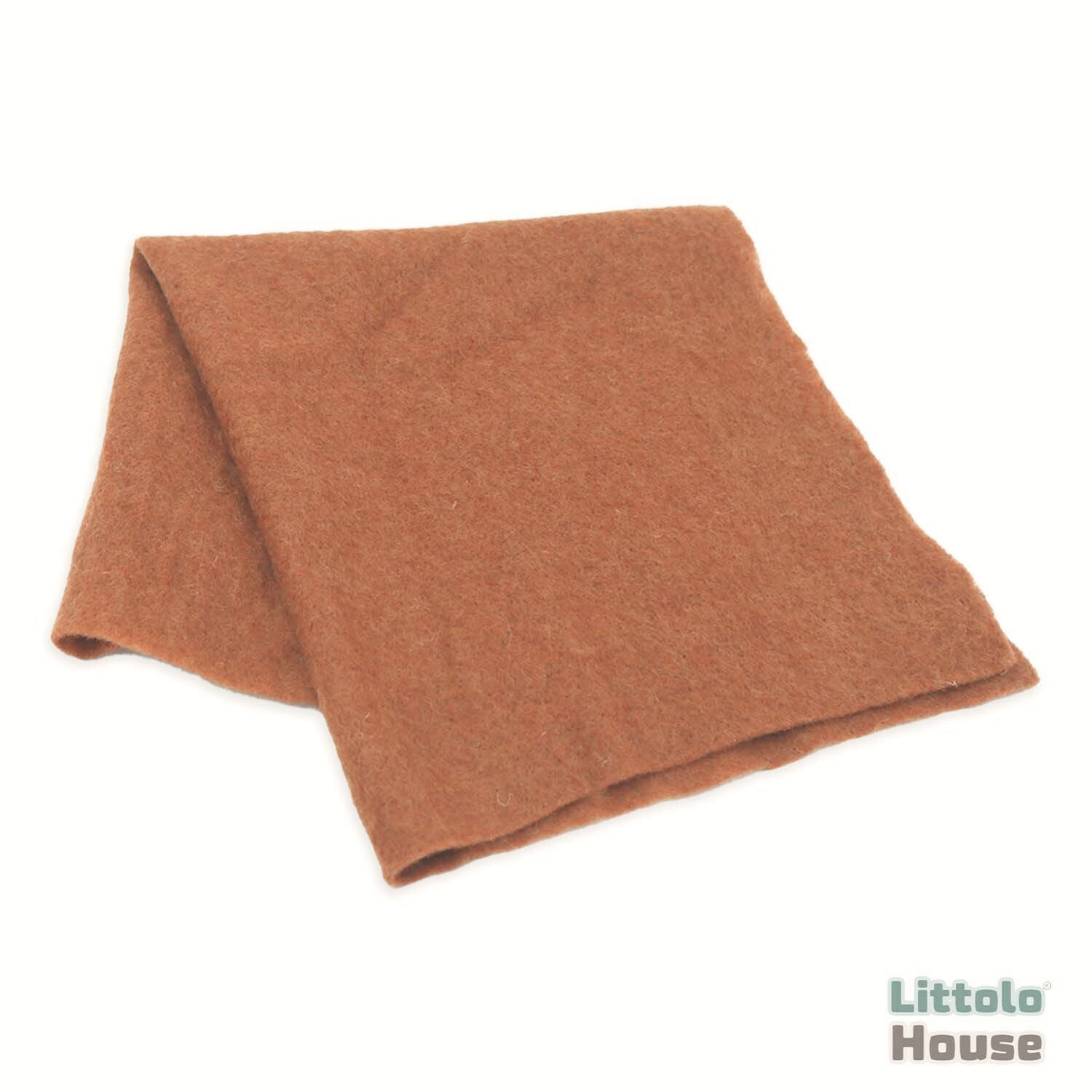 Felt Layer | Natural Burnt Wood