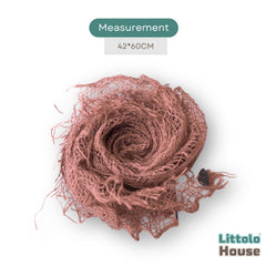 Chunky Burlap Layer | Rosewood