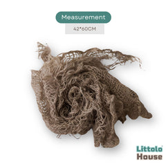 Chunky Burlap Layer | Mocha