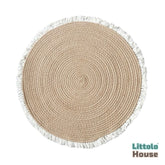 Hand Woven Boho Jute Layer L042 | Khaki
