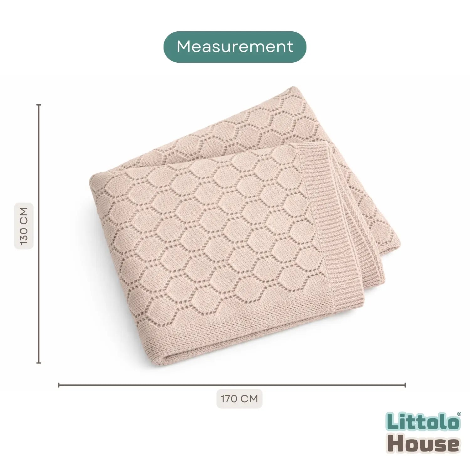 Elegant Wool Textured Blanket Layer L053 | Caramel