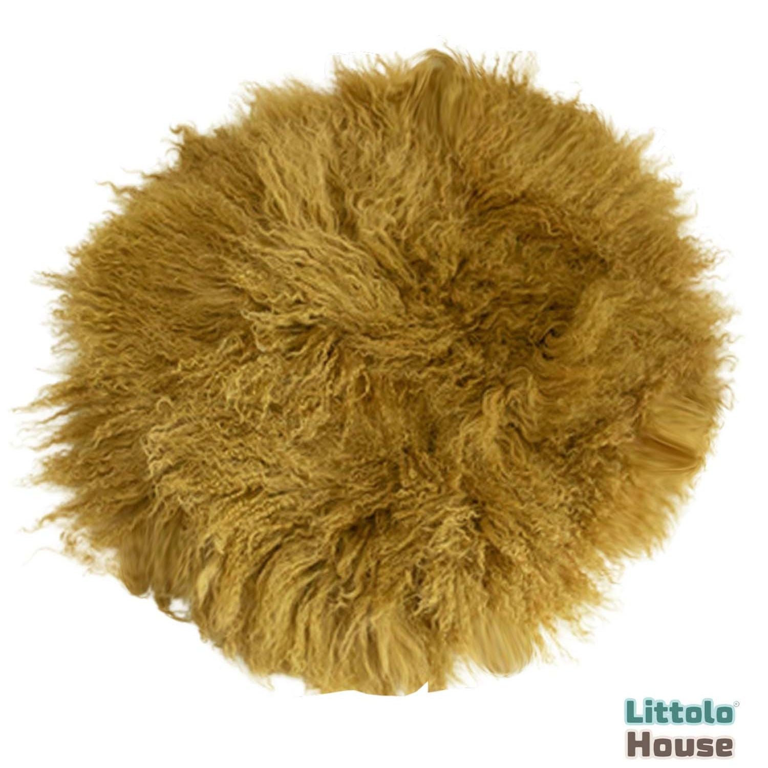 Faux Fur | 50CMS | Mustard