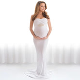 Strapless Tail Dress M037 | M | White