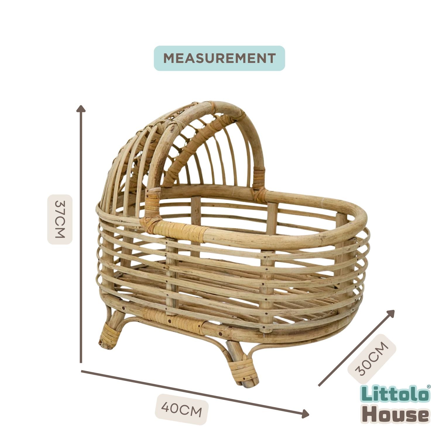 Rustic Cane Stroller