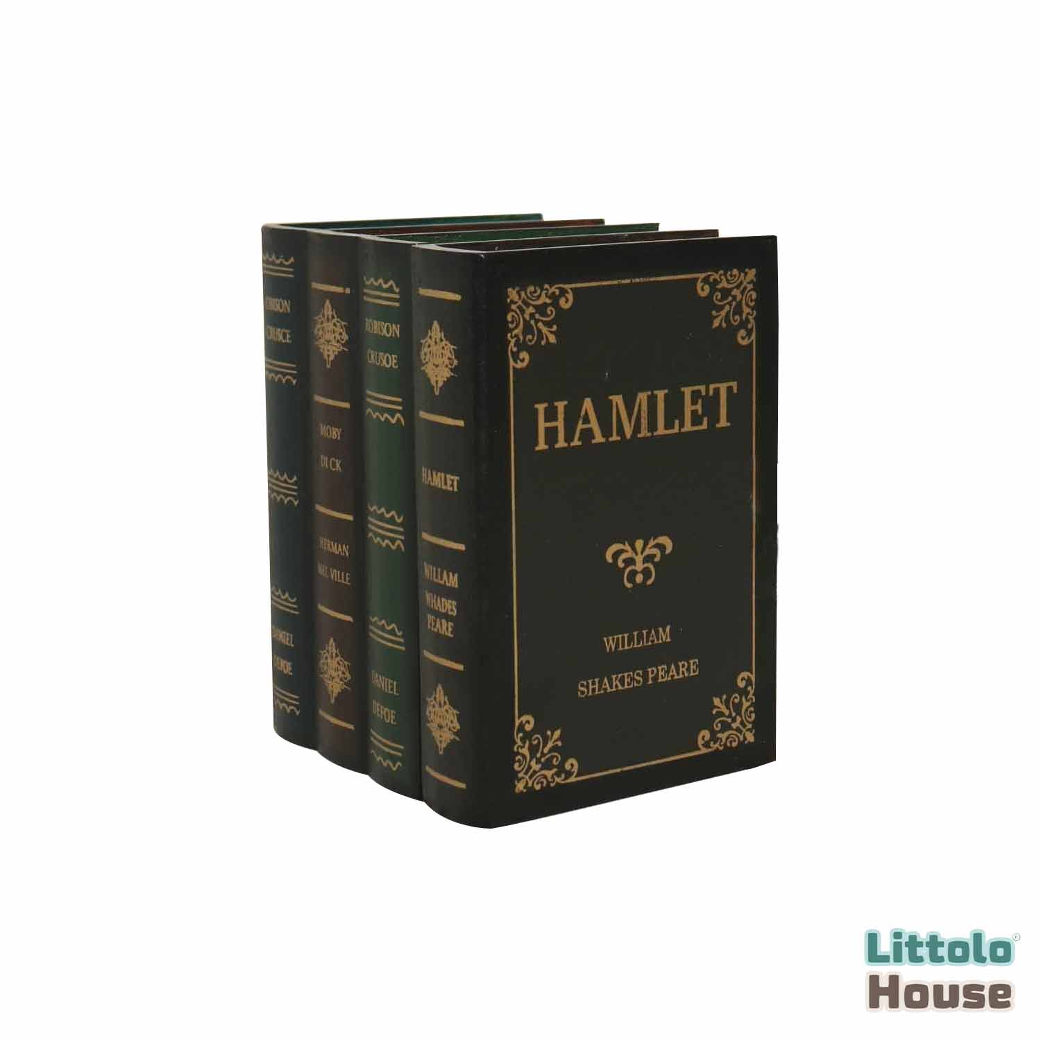 Hamlet Books Set of 1 D016 | Decorative Add-ons | Multicolour