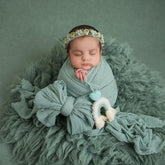 Handmade Macrame Rainbow Hanging | Mint