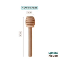 Honey Dippers Extractor sticks D120 | Pack of 2 | Natural Wood