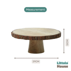 Cake stand | Wooden Tableware | Natural Wood