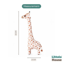 Premium Plush Giraffe Nursery Toy D203 | Pack of 1 | White Brown