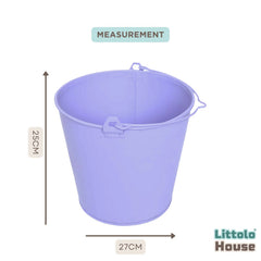 Bucket | Iron Artware | Purple