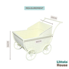 Iron Cart | Iron Art | Rustic Cream