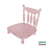 Iron Detachable Foldable Chair | Iron Art | Baby Pink