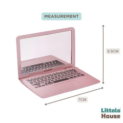 Baby Laptop | Miniature | Pink