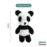 Baby Crochet Panda | NB | Black White