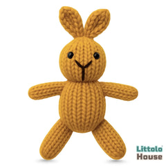 Crochet Bunny Teddy Toy TY181 | Pack of 1 | Mustard