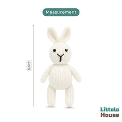 Crochet Bunny Teddy Toy TY181 | Pack of 1 | White