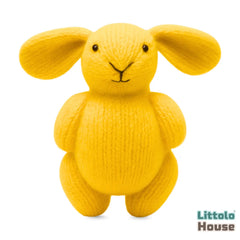 Hand-Knitted Bunny Toy TY182 | Pack of 1 | Yellow