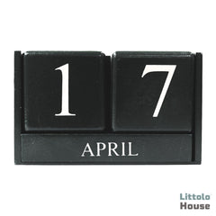 Baby Milestone Blocks | Wooden | Black