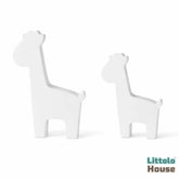 Mini Safari Giraffe Pack of 2 | Wooden Decorative | White