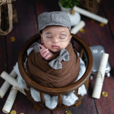 Mini Round Crib | Wooden Tableware | Brown