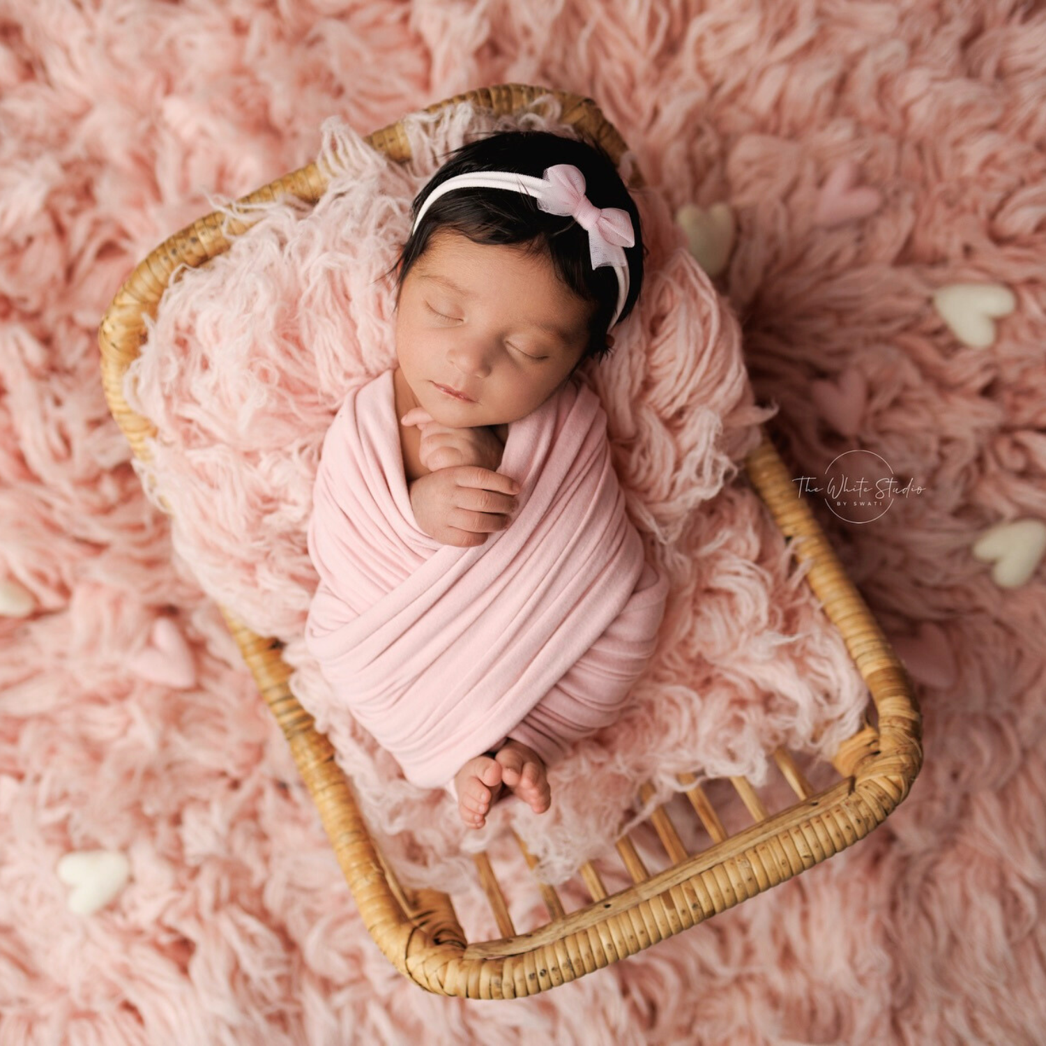 Natural Wool Flokati 3000 GSM Fur | 30 CMS | Light Pink