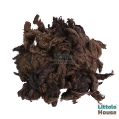 Natural Fluffy Wool Stuffer Layer L027 | 100GM | Chocolate Brown Shades