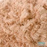Artificial Fur Fabric FB029 | Orange Peach