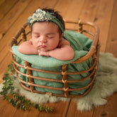 Rabbit Fur Layer | Sage Green