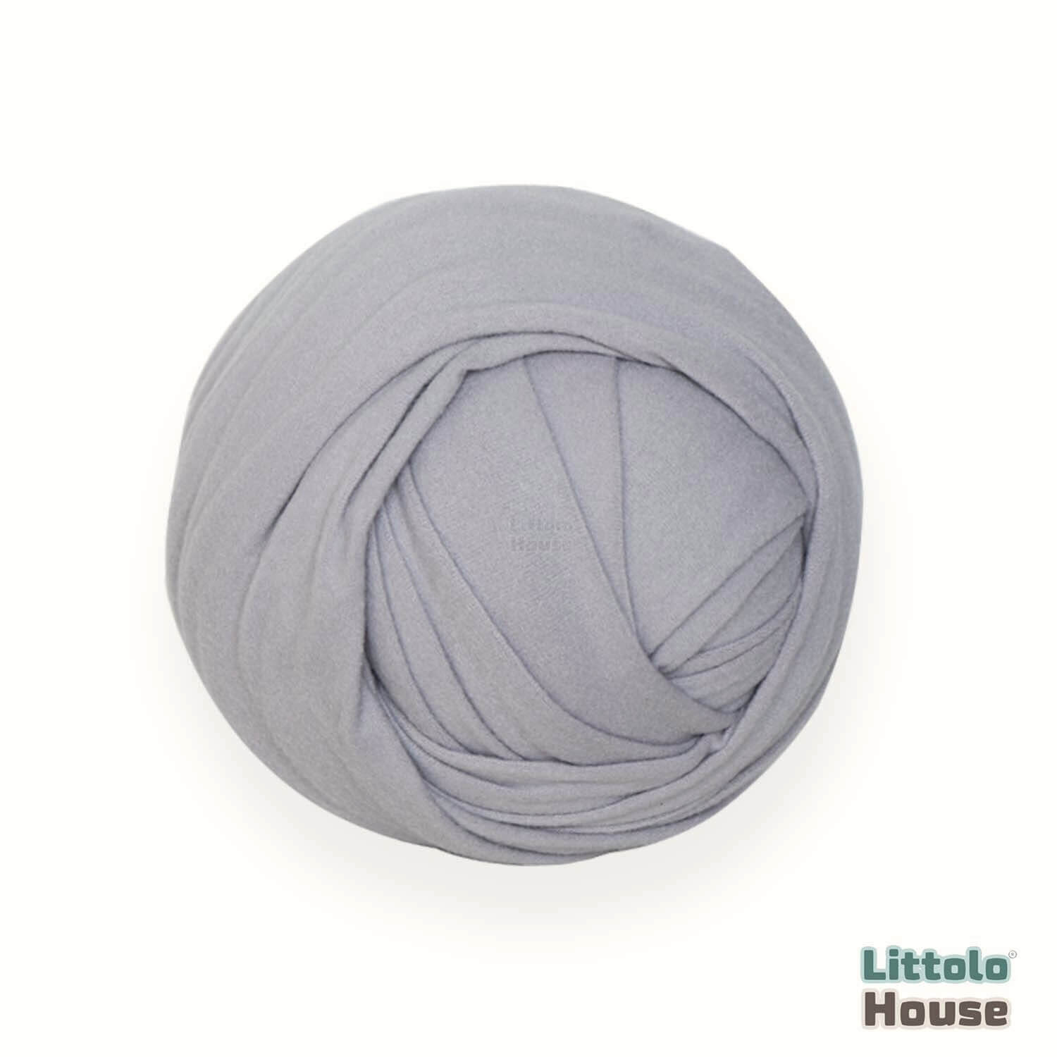 Neutral Jersey Velvet Stretch Wrap | Fossil