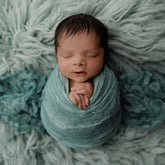 Rough Edges Lattice Wrap W036 | Teal