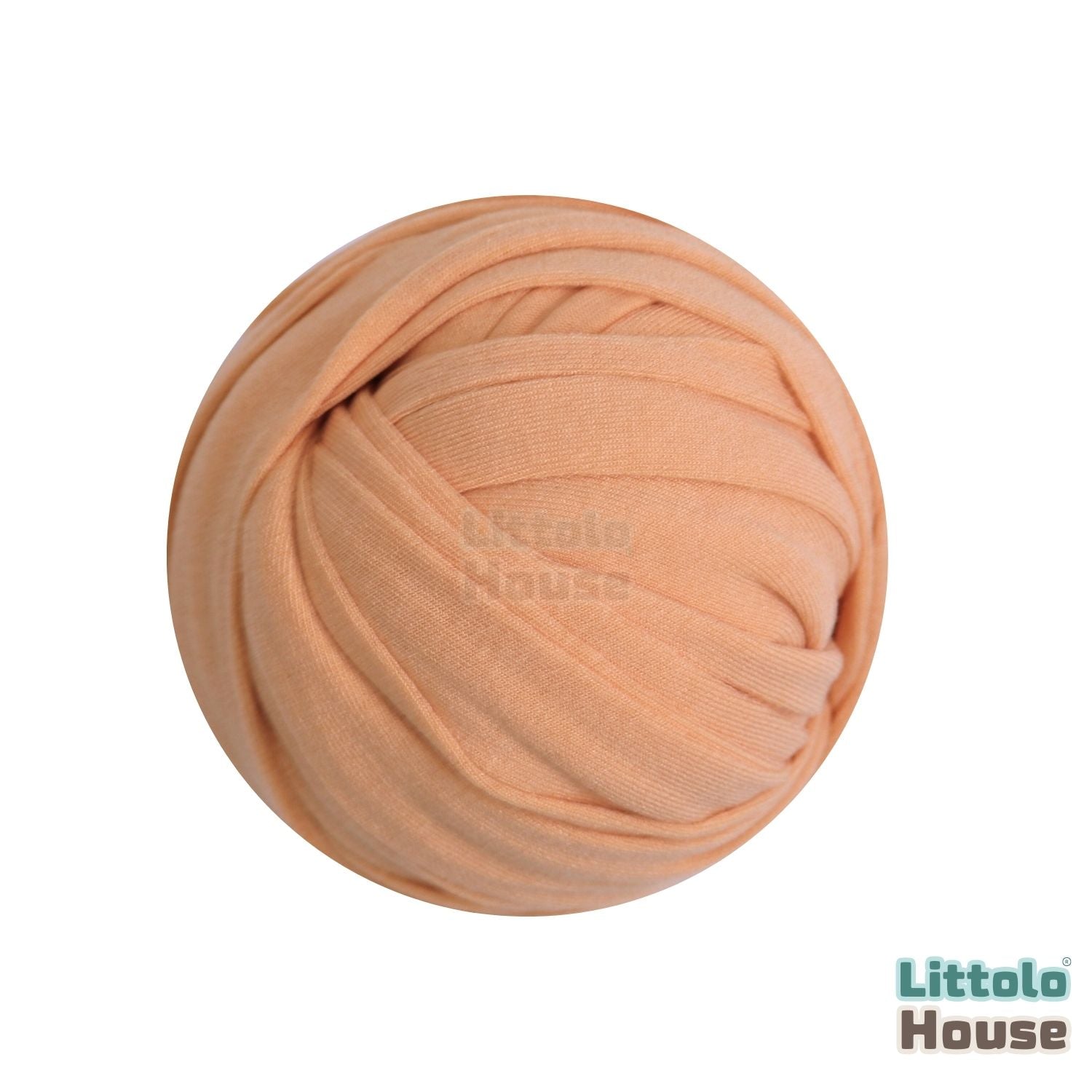 Neutral Jersey Base Full Stretch Wrap | Pastel Orange