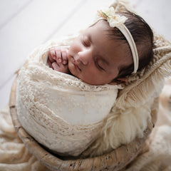 Lace Wrap W022 | Wrap | Cream