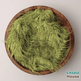 Faux Fur Fabric Layer L055 | Lime Green