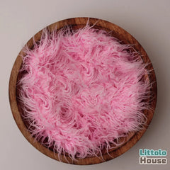 Faux Fur Fabric Layer L055 | Baby Pink