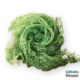 Chunky Burlap Layer | Lime Green