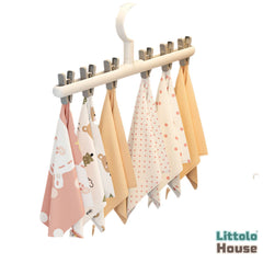 Multi-Clip Hanging Organizer with 6 Clips | Studio Setups | Set of 3 | White