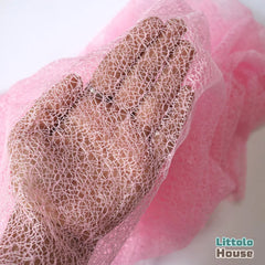 Mesh Soft Lace Wrap | Pink